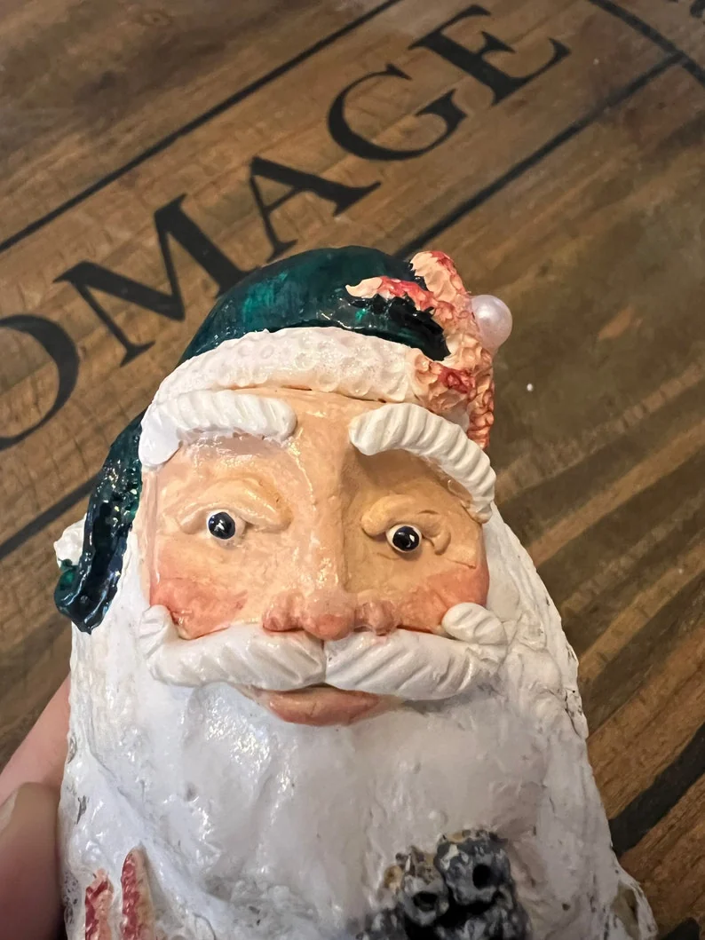 Nautical Santa on an Oyster shell, photo 4