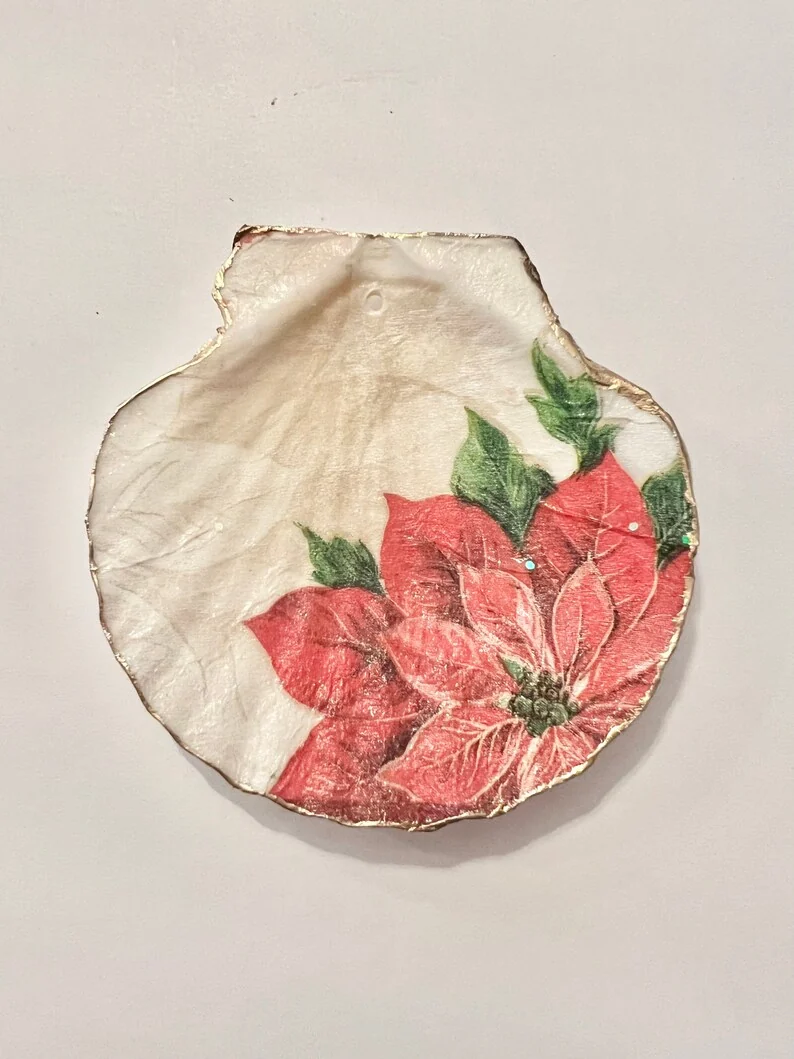 Decoupage oyster shell, photo 2