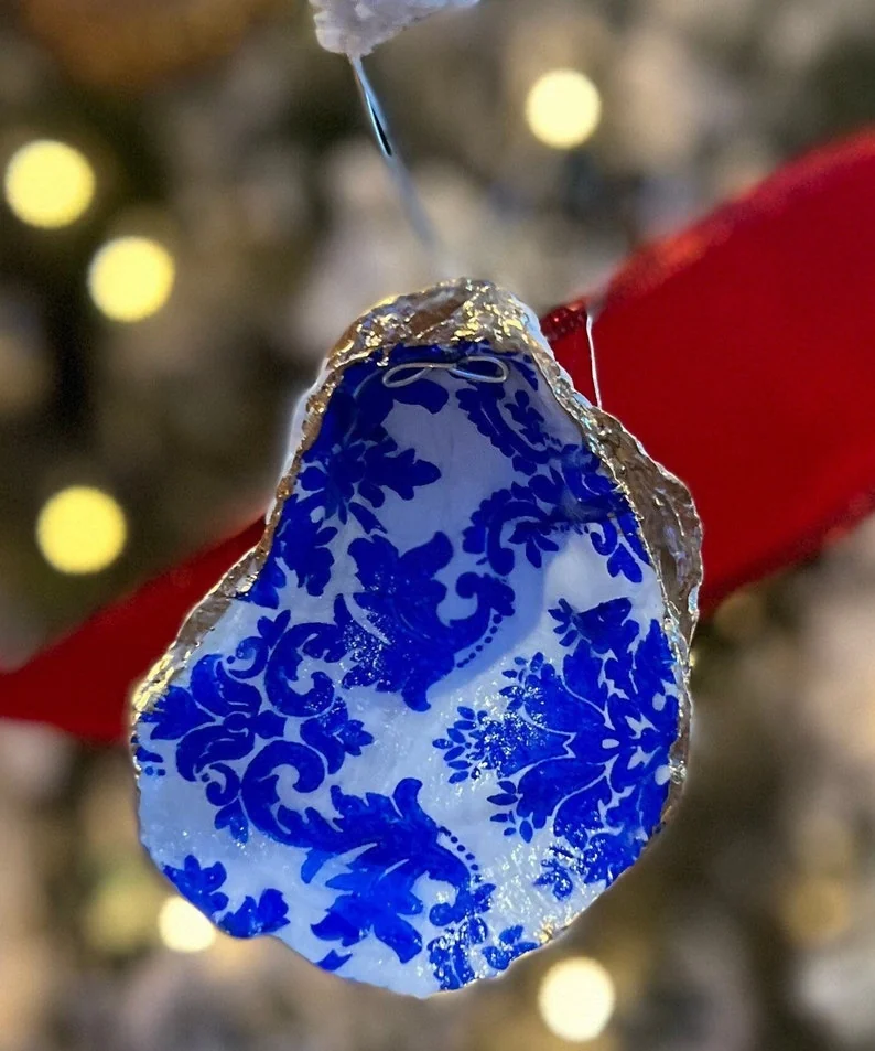 Decoupage oyster shell, photo 7