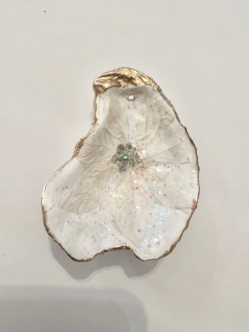 Decoupage oyster shell, photo 8